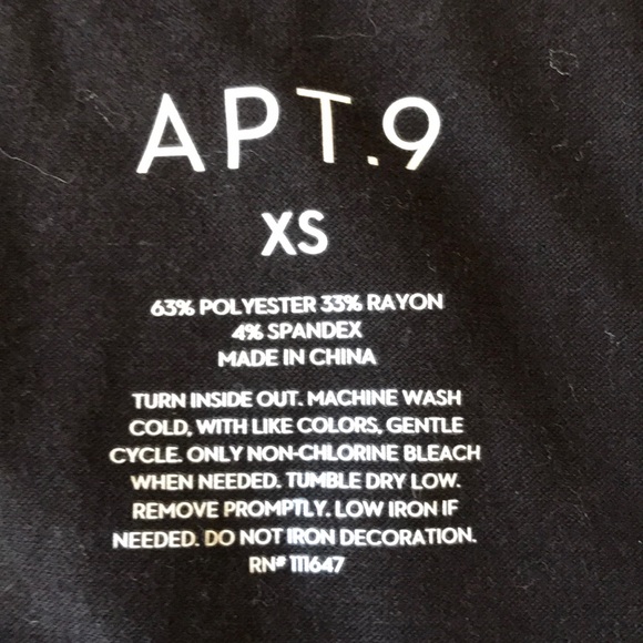 Apt 9 XS Thanksgiving T Shirt Gobble TIL you wobble black - Picture 3 of 4